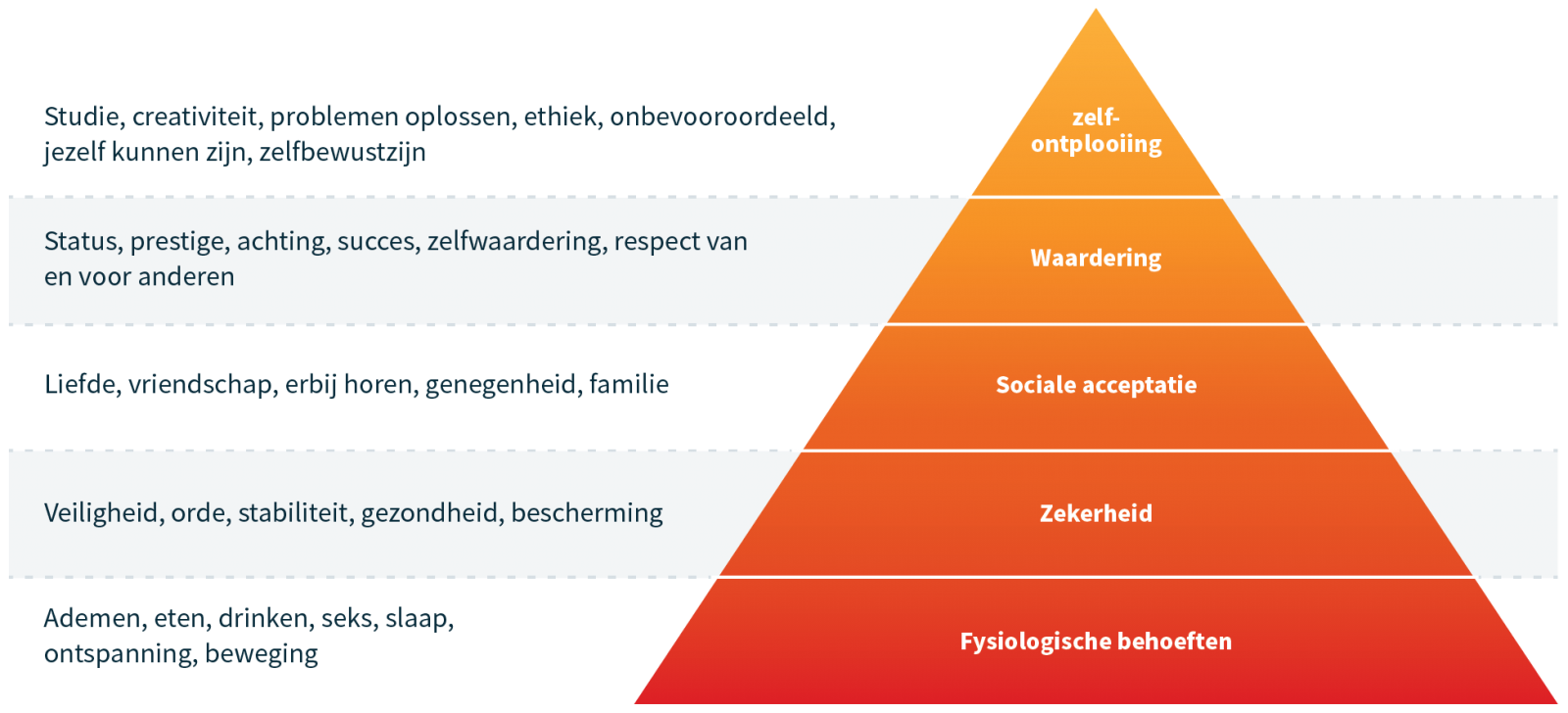 Pyramide van Maslow